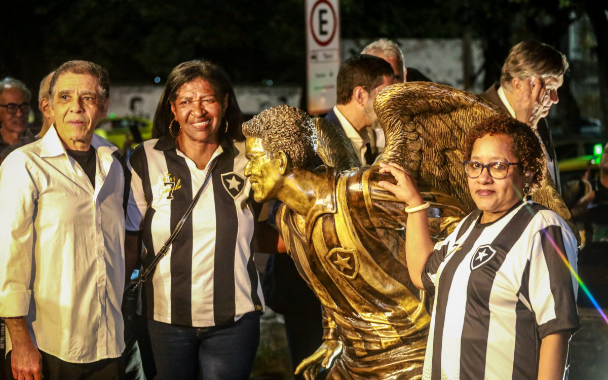 Ros&acirc;ngela e Maria Cec&iacute;lia, filhas de Garrincha