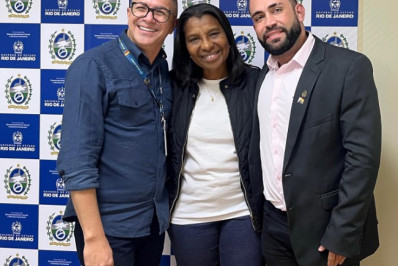 Rosângela Gomes recebe presidente de ong LGBTI+ de Cabo Frio