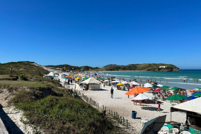 Terça-feira (25) tem tempo firme e alerta de vento moderado em Cabo Frio