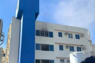 Incêndio atinge hospital de Cuiabá e pacientes são retirados
