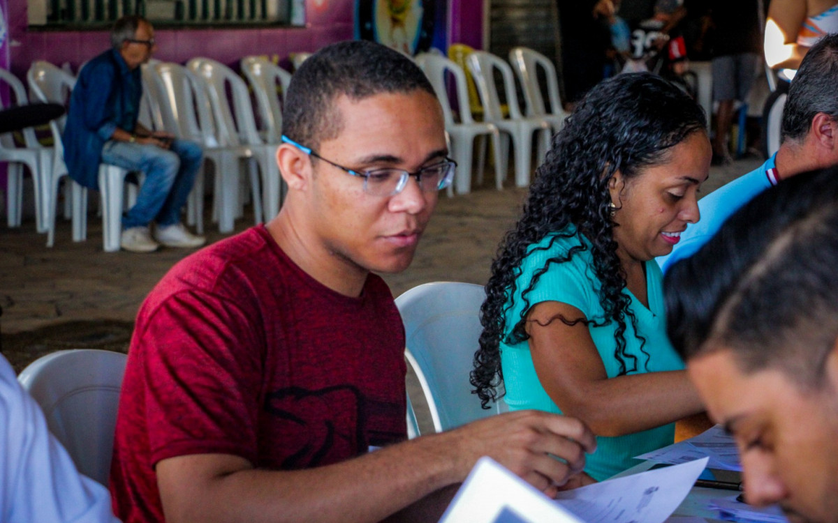 O morador do bairro Xavantes, Fernando Bichara, foi o primeiro colocado na prova para agente comunit&aacute;rio da Sa&uacute;de no bairro