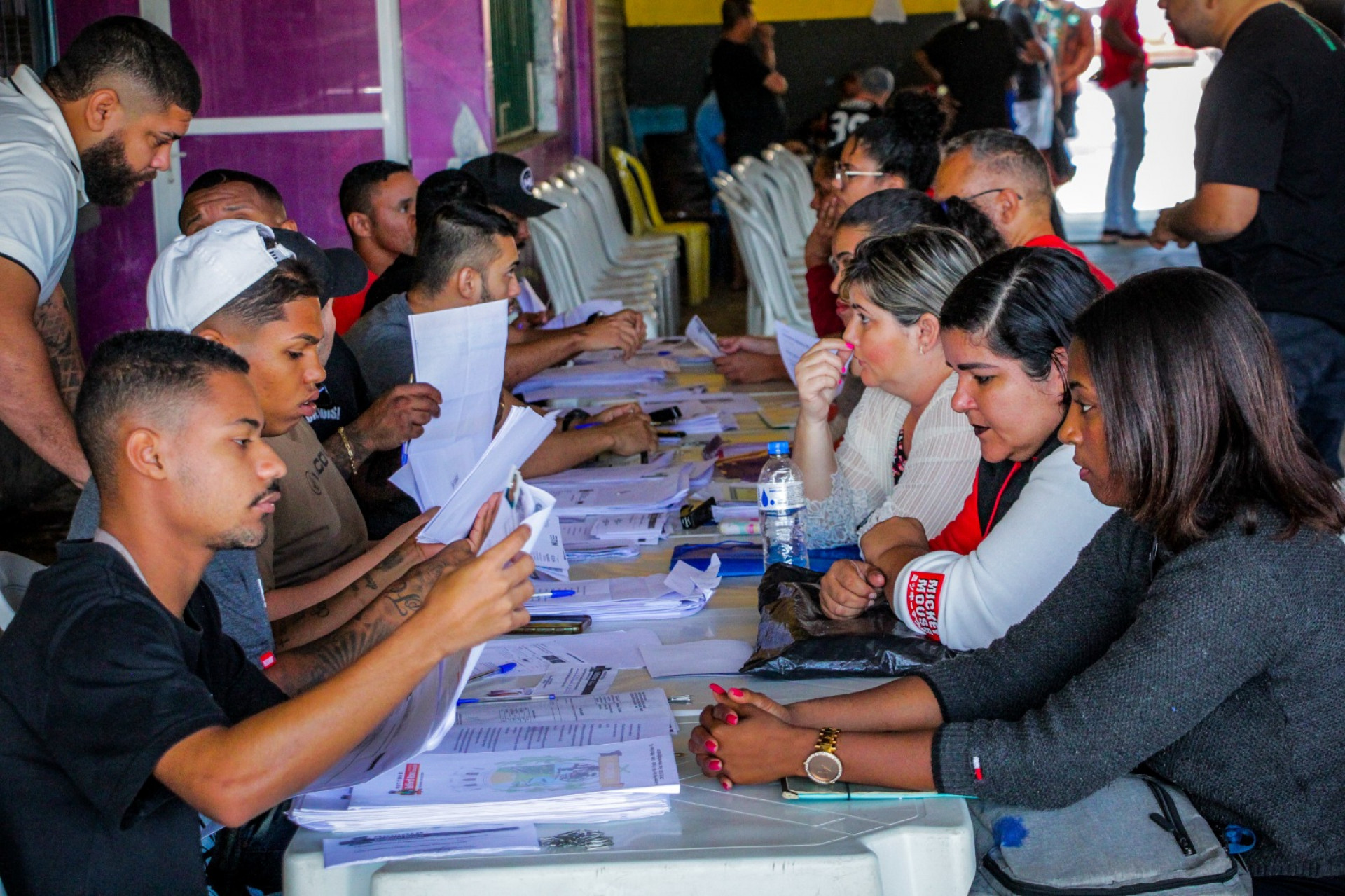 Alguns candidatos j&aacute; entregaram a documenta&ccedil;&atilde;o. O prazo foi prorrogado at&eacute; o dia 28 de julho, sexta-feira - Kristian Amarante/PMBR
