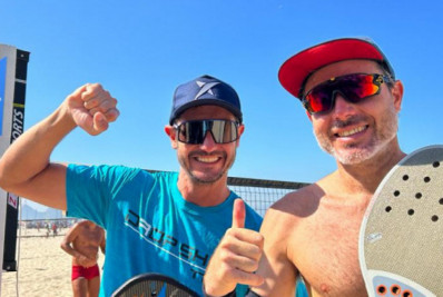 Tenista niteroiense premiado participa de circuito mundial, na França