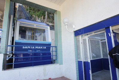 Obras do plano inclinado do Santa Marta são finalizadas