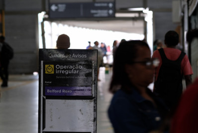Passageiros do ramal Belford Roxo enfrentam transtornos nesta segunda