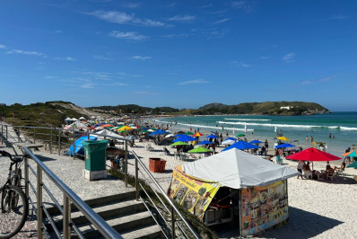 Frente fria se aproxima de Cabo Frio e muda o tempo no fim de semana