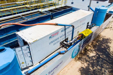 Concessionária avança com medidas para diminuir perda de água durante estiagem em Paty