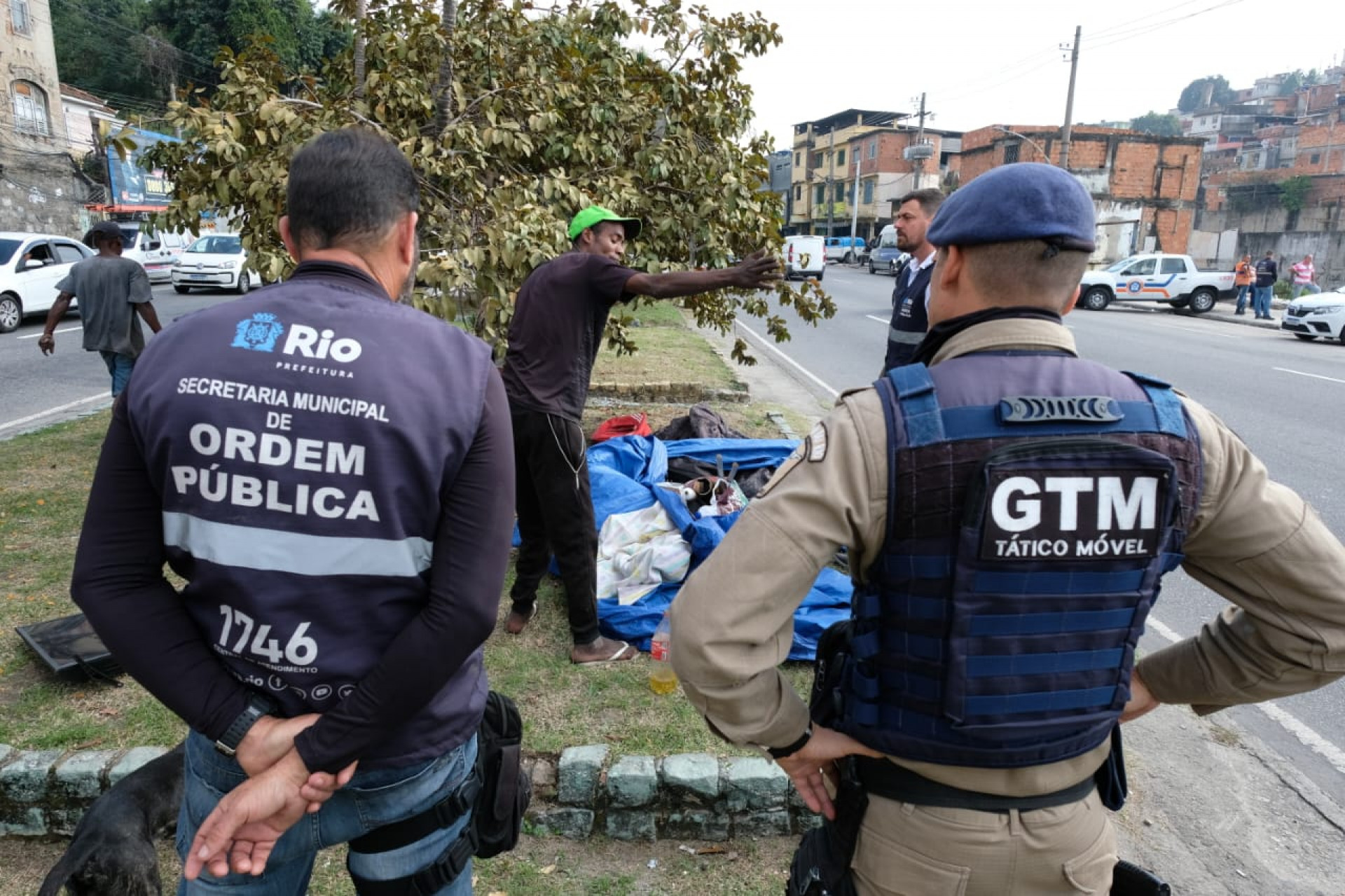 Operação de ordenamento na Favela do Metrô, Zona Norte do Rio - Pedro Ivo / Agência O Dia