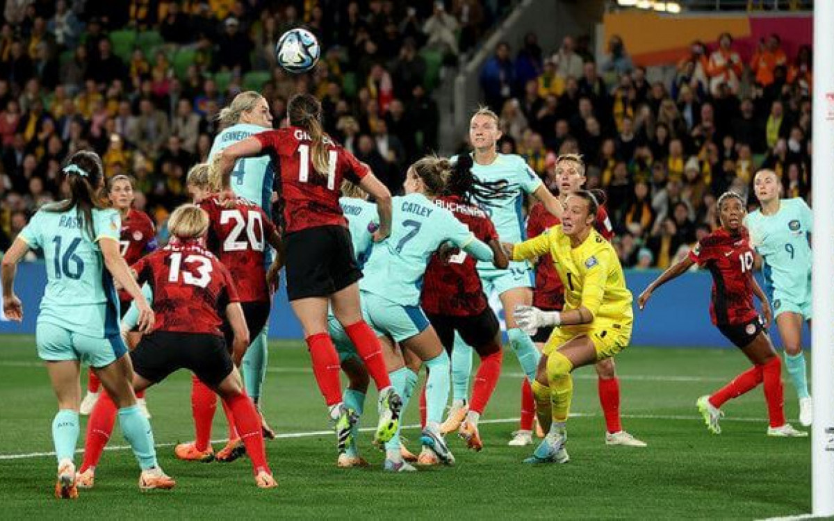 Austrália goleia Canadá e está nas oitavas da Copa do Mundo Feminina