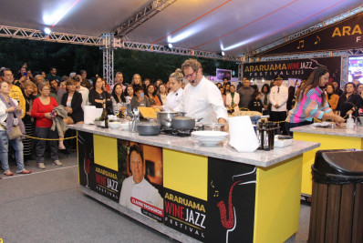 Gastronomia, música e vinhos se misturam na segunda edição do Araruama Wine Jazz Festival