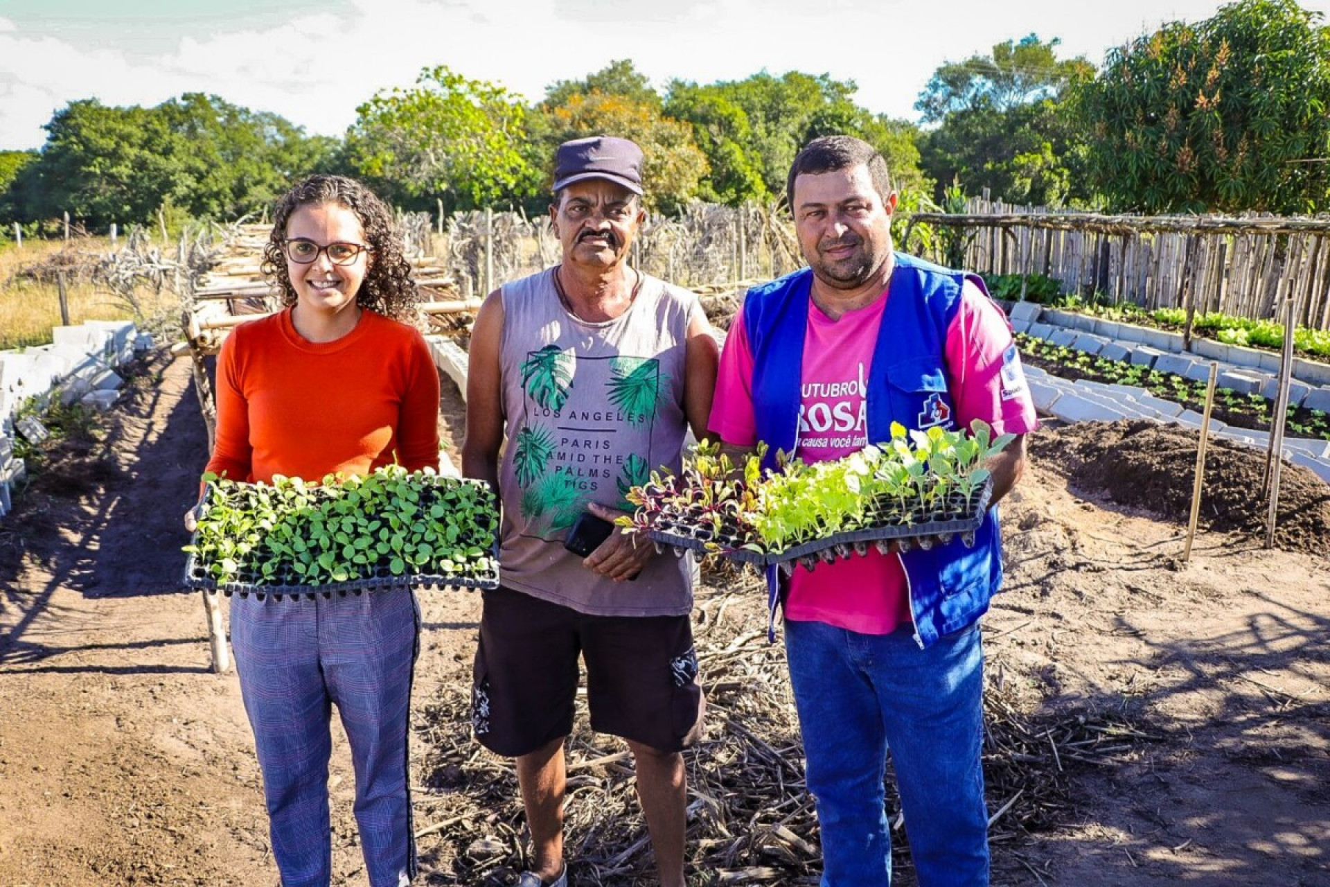 Quissam&atilde; incentiva h&aacute;bitos saud&aacute;veis com projeto de horta domiciliar - Foto: Divulga&ccedil;&atilde;o