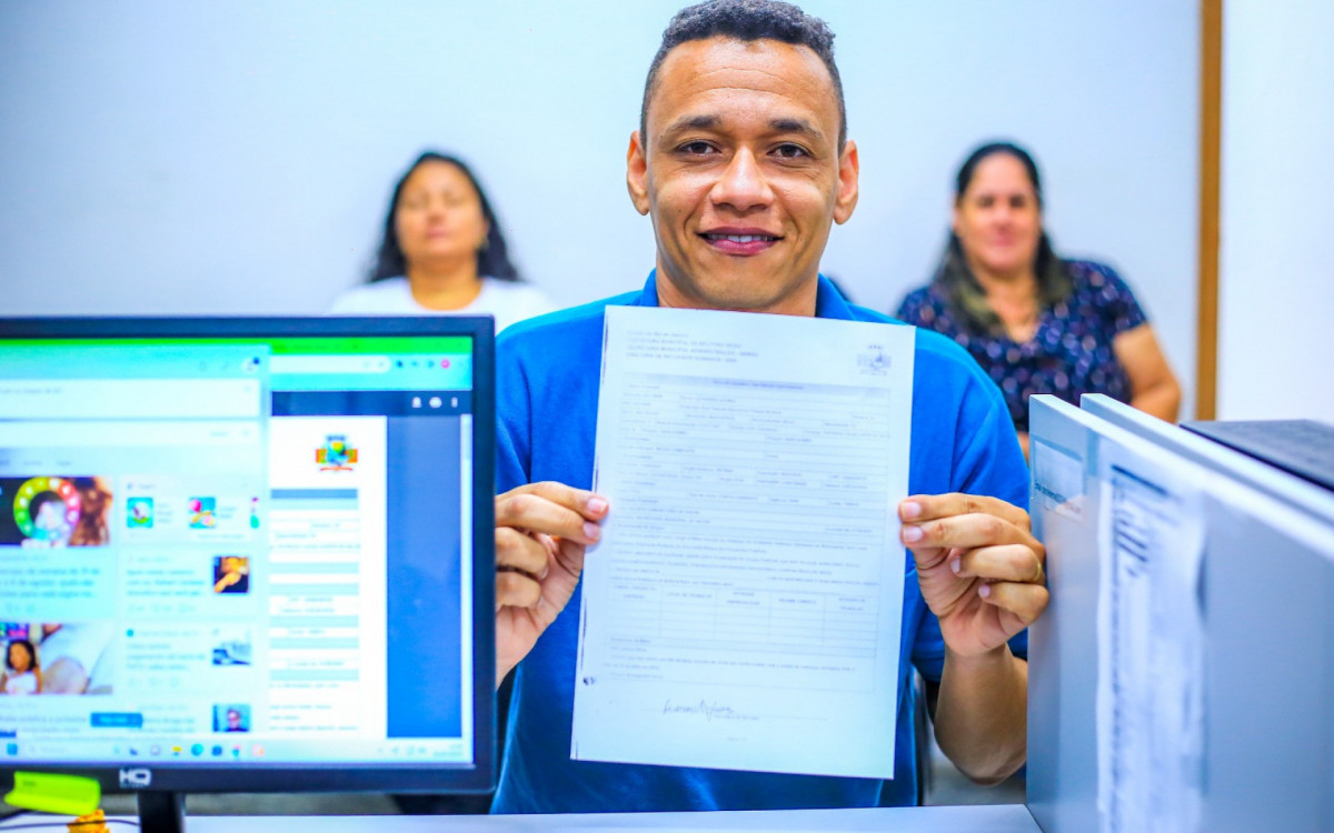 Aprovado no processo seletivo de ACS, Leonardo Gomes está ansioso para iniciar na nova função