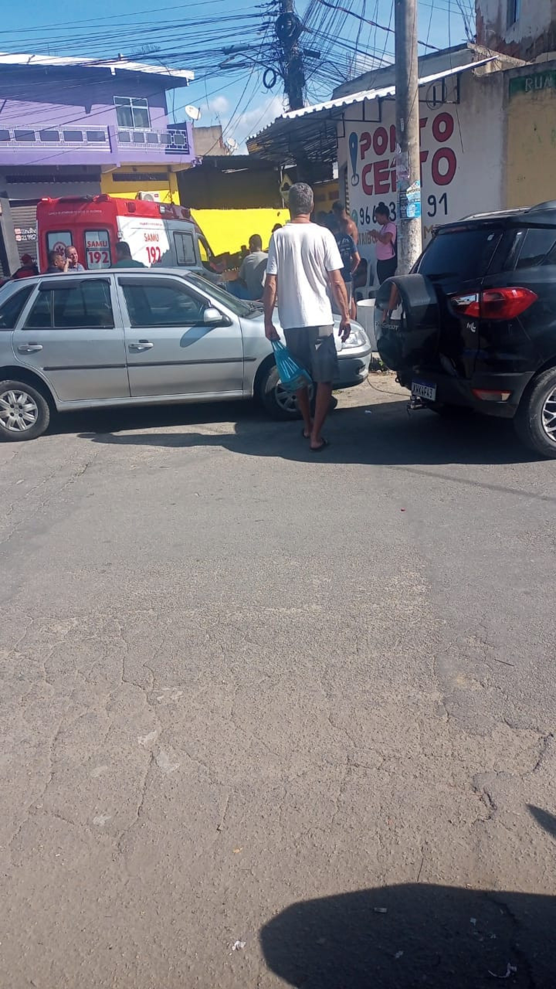 Homem já estava morto quando militares chegaram ao local - Reprodução/Redes Sociais