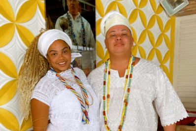 Bianca Monteiro, rainha de bateria da Portela, celebra um ano de iniciação no candomblé