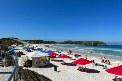 Terça-feira (1º) tem máxima de 26°C e sem previsão de chuva em Cabo Frio