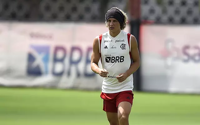 David Luiz deve seguir como desfalque do Flamengo contra o Coritiba