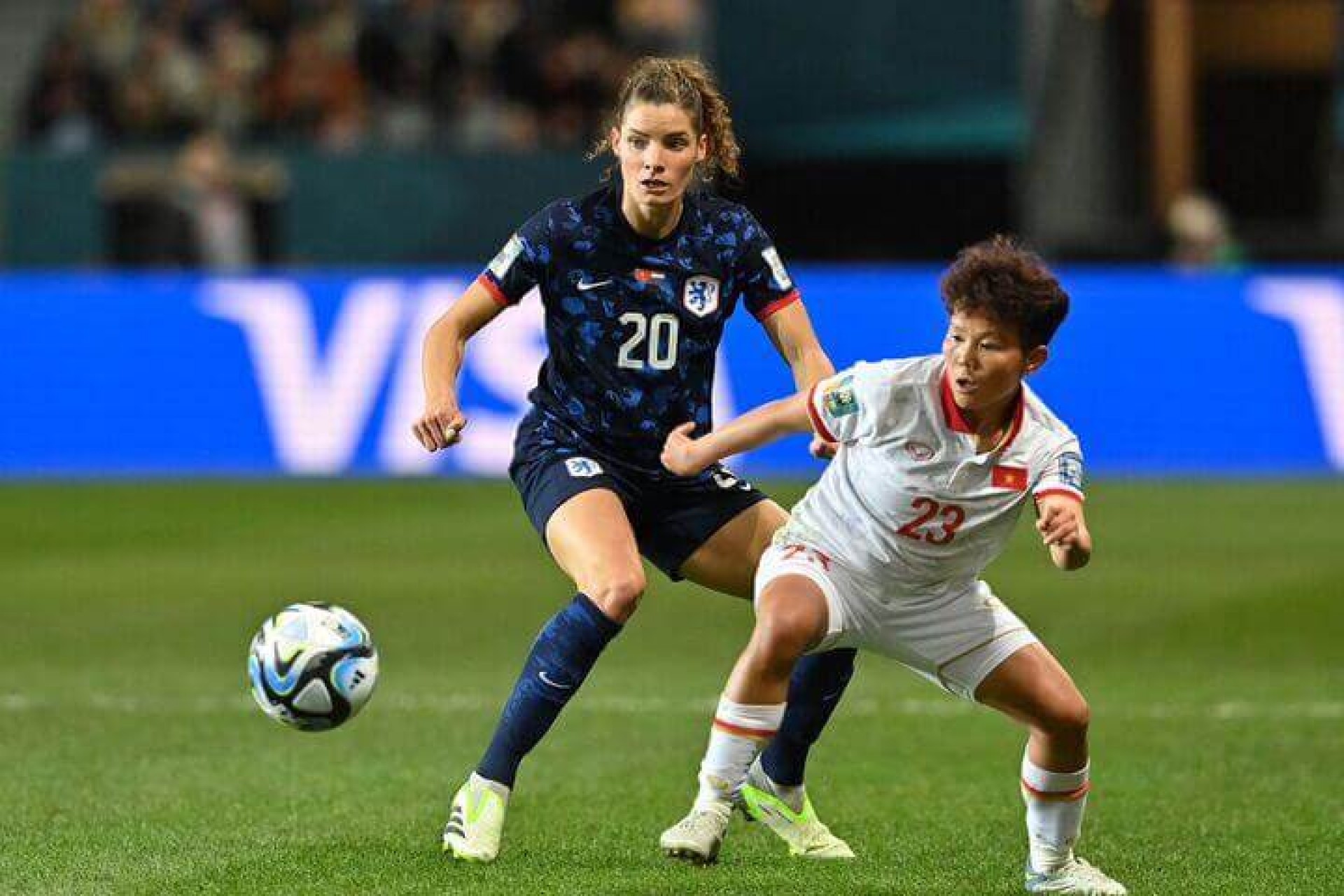 Mundial feminino. EUA e Países Baixos empataram a uma bola