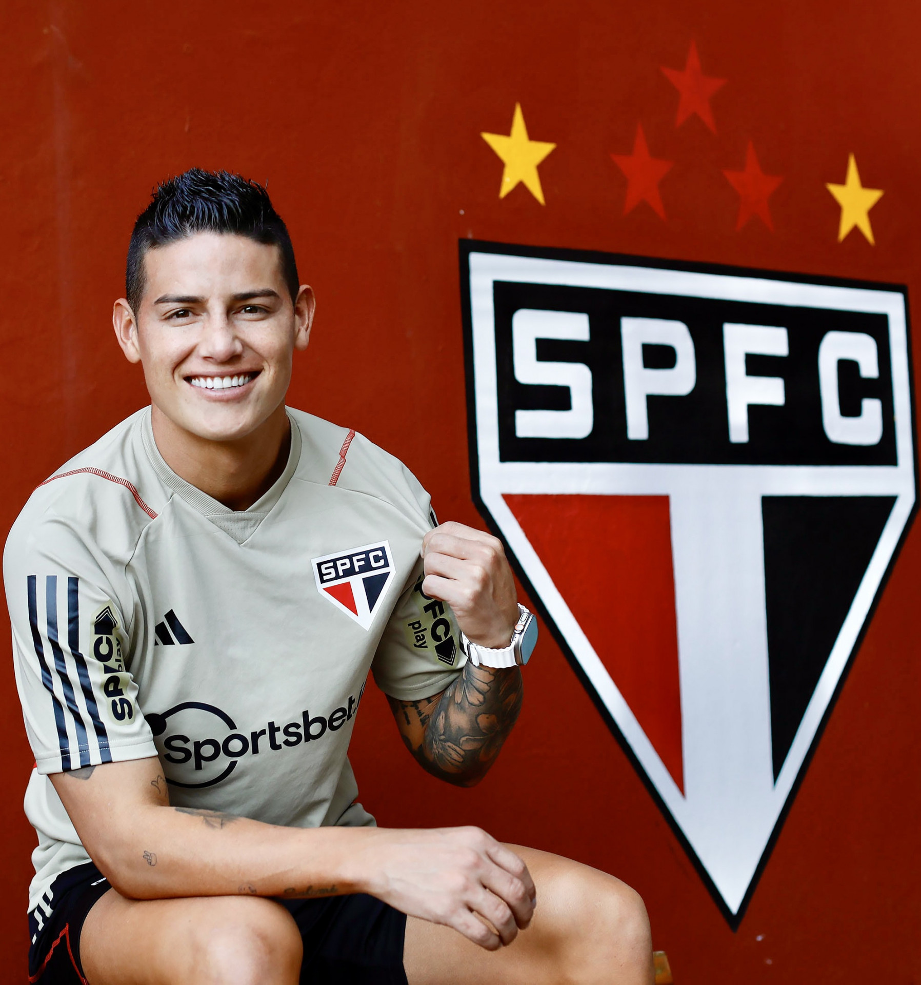 James Rodríguez é o novo reforço do São Paulo