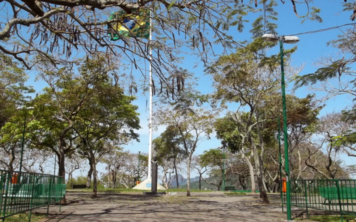 Mirante do Pasmado, em Botafogo, tem vista para a enseada - Divulga&ccedil;&atilde;o / Prefeitura do Rio