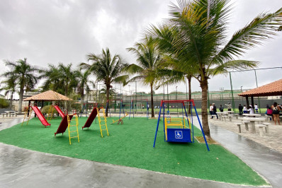 Revitalização de áreas de lazer incluem praças remodeladas