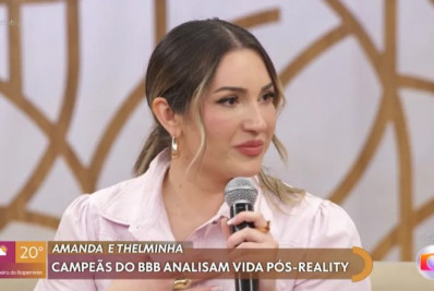 Campeã do 'BBB 23', Amanda Meirelles diz que une fama à saúde para informar pessoas