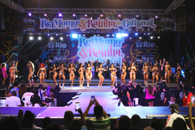 Veja as candidatas classificadas no primeiro dia do concurso de Rainha do Carnaval 2024