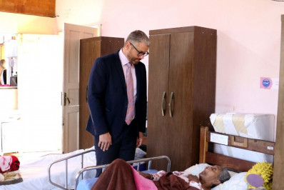 Rodrigo Drable visita Instituição para Idosos Vila Vicentina, em Barra Mansa