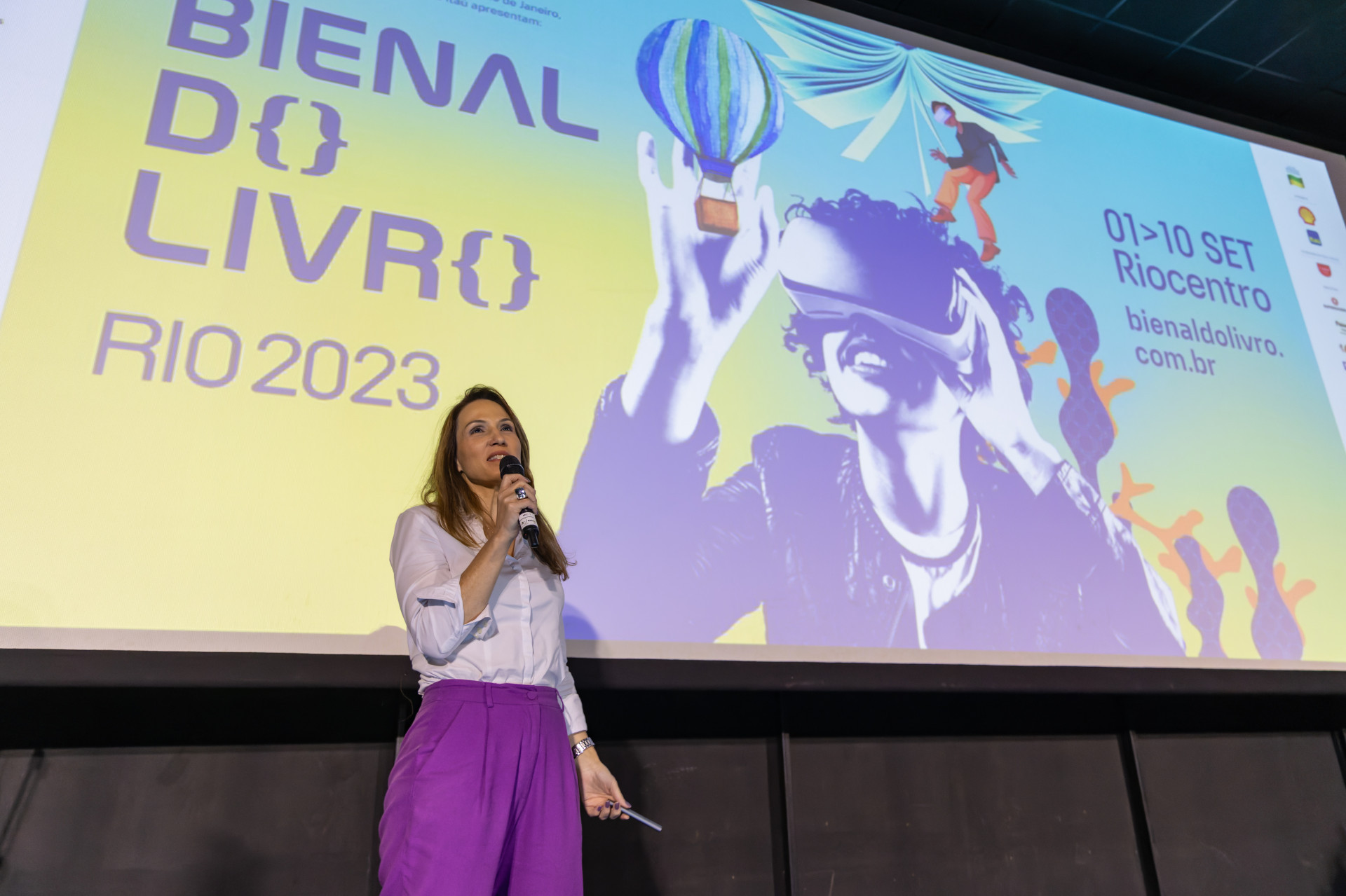 Tatiana Zaccaro: 'Temos um orgulho especial da Bienal' - Marcio Mercante / Divulgação / Bienal do Livro