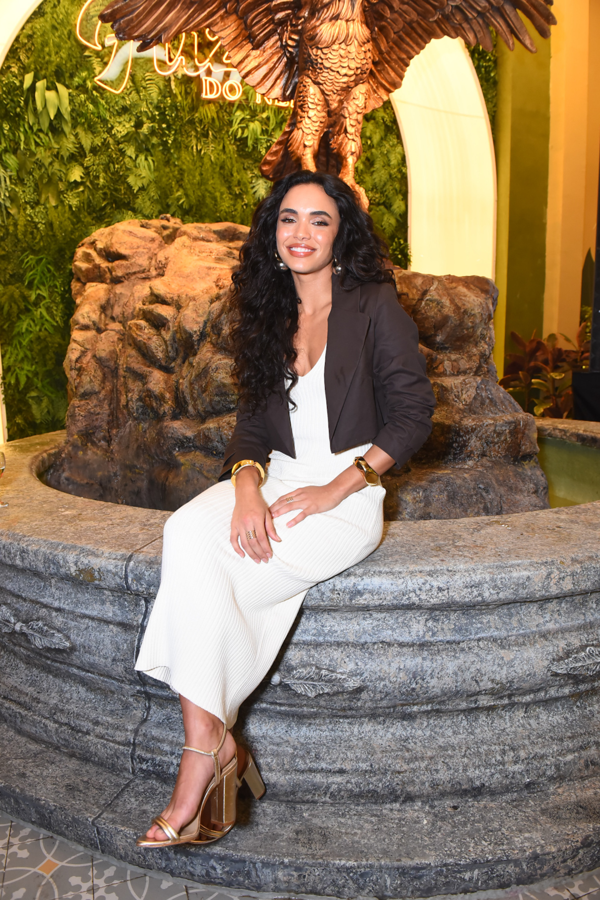 Giovana Cordeiro na festa de lançamento de 'Fuzuê' - Marcelo / Ag. News