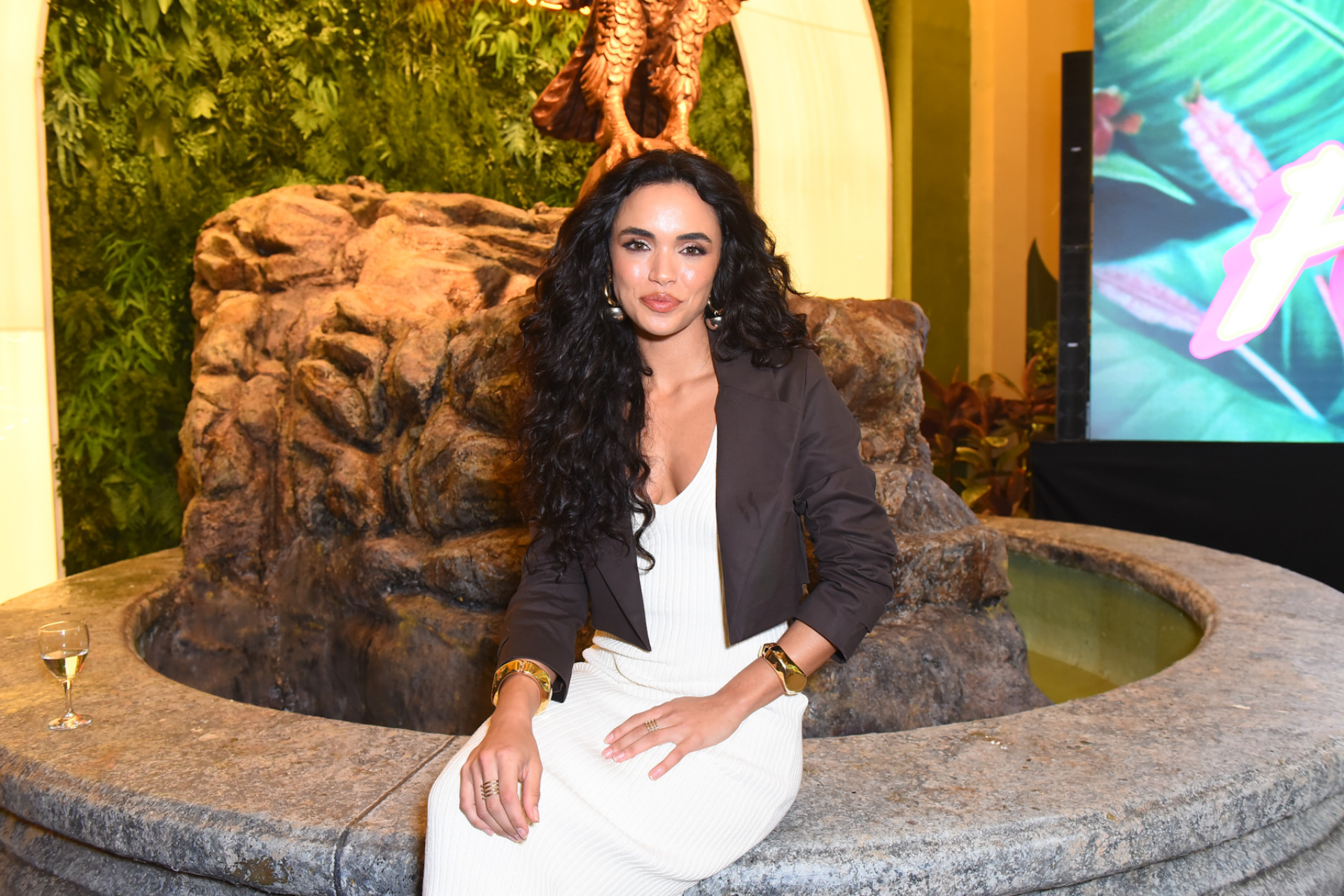 Giovana Cordeiro na festa de lançamento de 'Fuzuê' - Marcelo / Ag. News