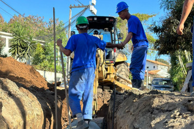 Urbanização chega à Rua Portugal, que liga Maria Paula a Santa Bárbara