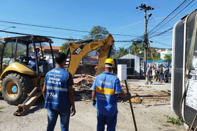 Operação remove seis construções irregulares em Campo Grande