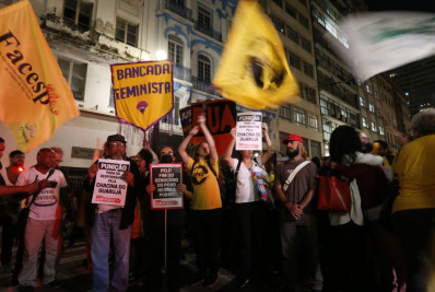 Movimento negro faz ato pedindo fim da Operação Escudo