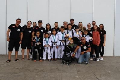 Equipe de Jiu-Jitsu manauara brilha no Sul Americano Crianças 2023