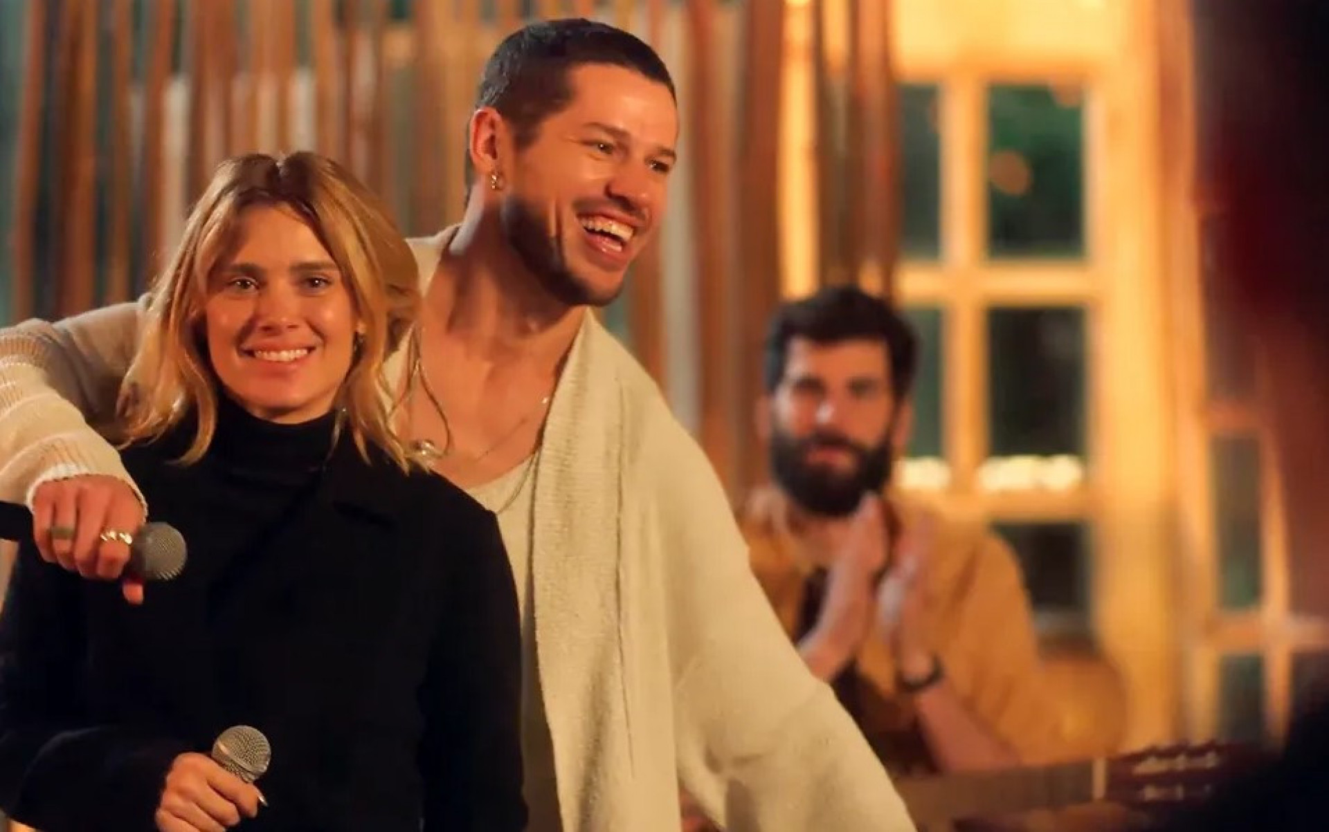 Lui Lorenzo e Lumiar - Reprodução/Globo