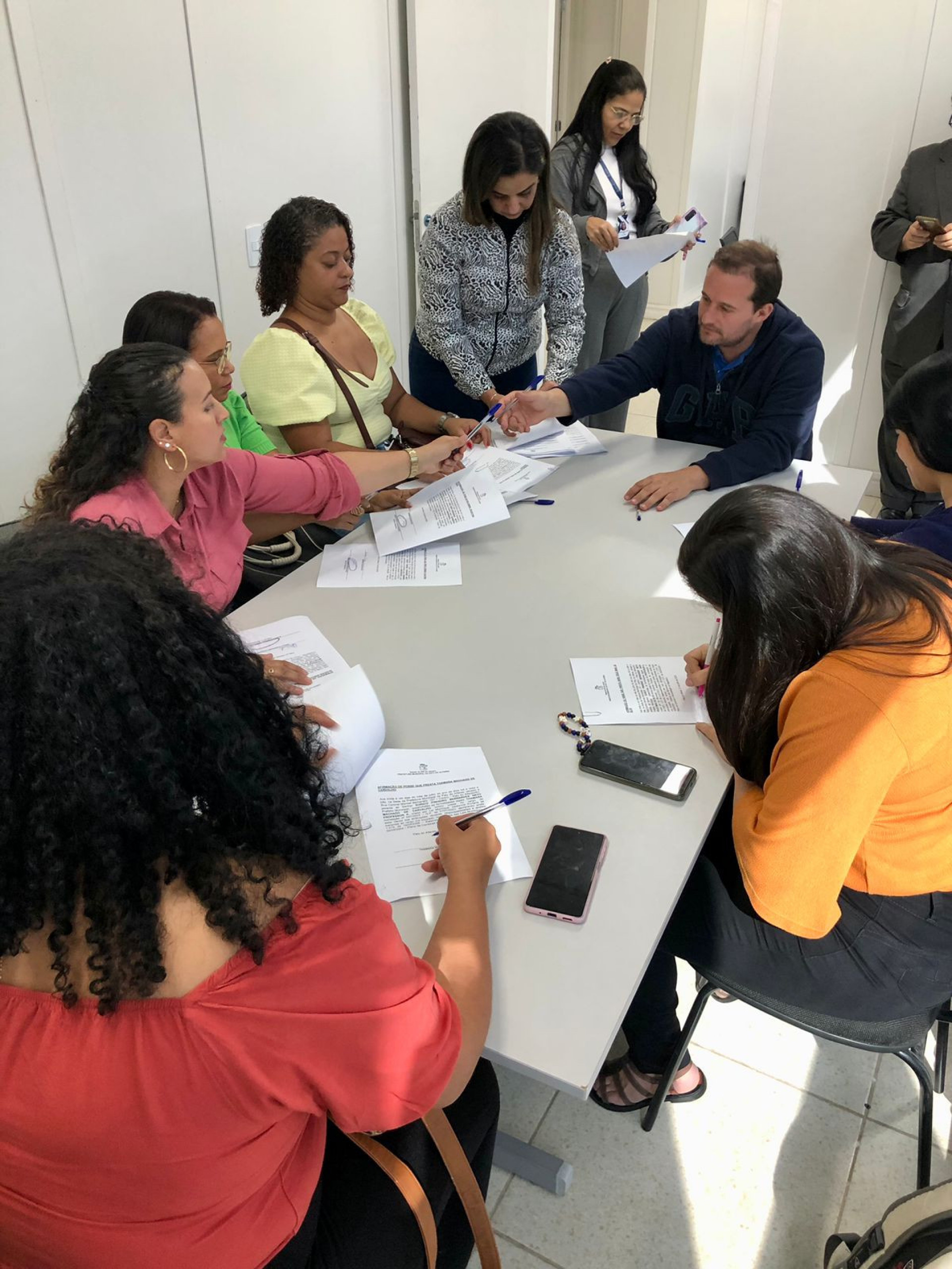 Prefeito recebeu novos servidores na segunda (31)