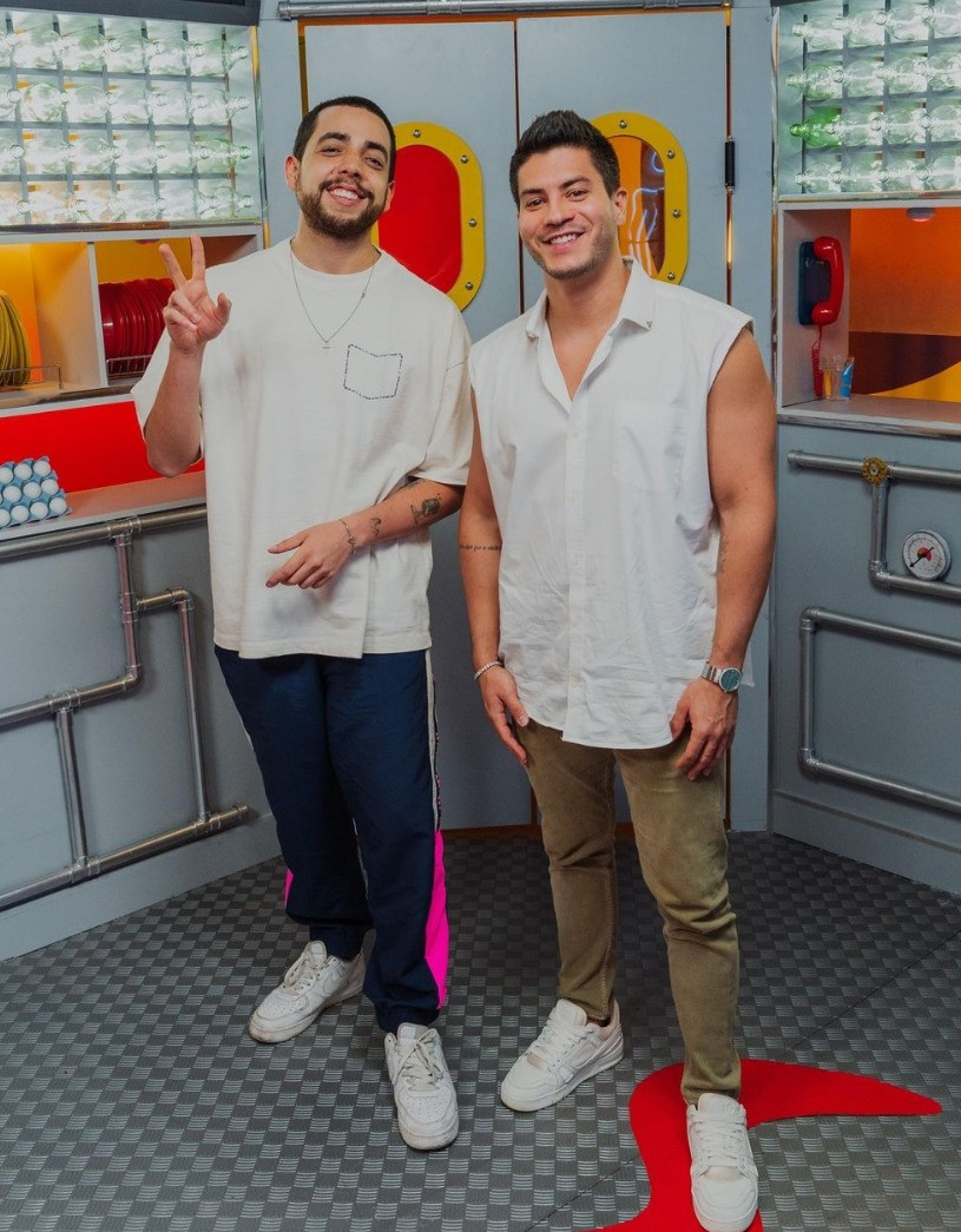 Arthur Aguiar no 'Selfie Service' - Reprodução/Instagram