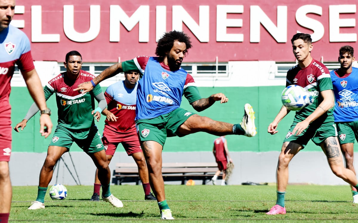 Marcelo, lateral-esquerdo do Fluminense - Mailson Santana / Fluminense