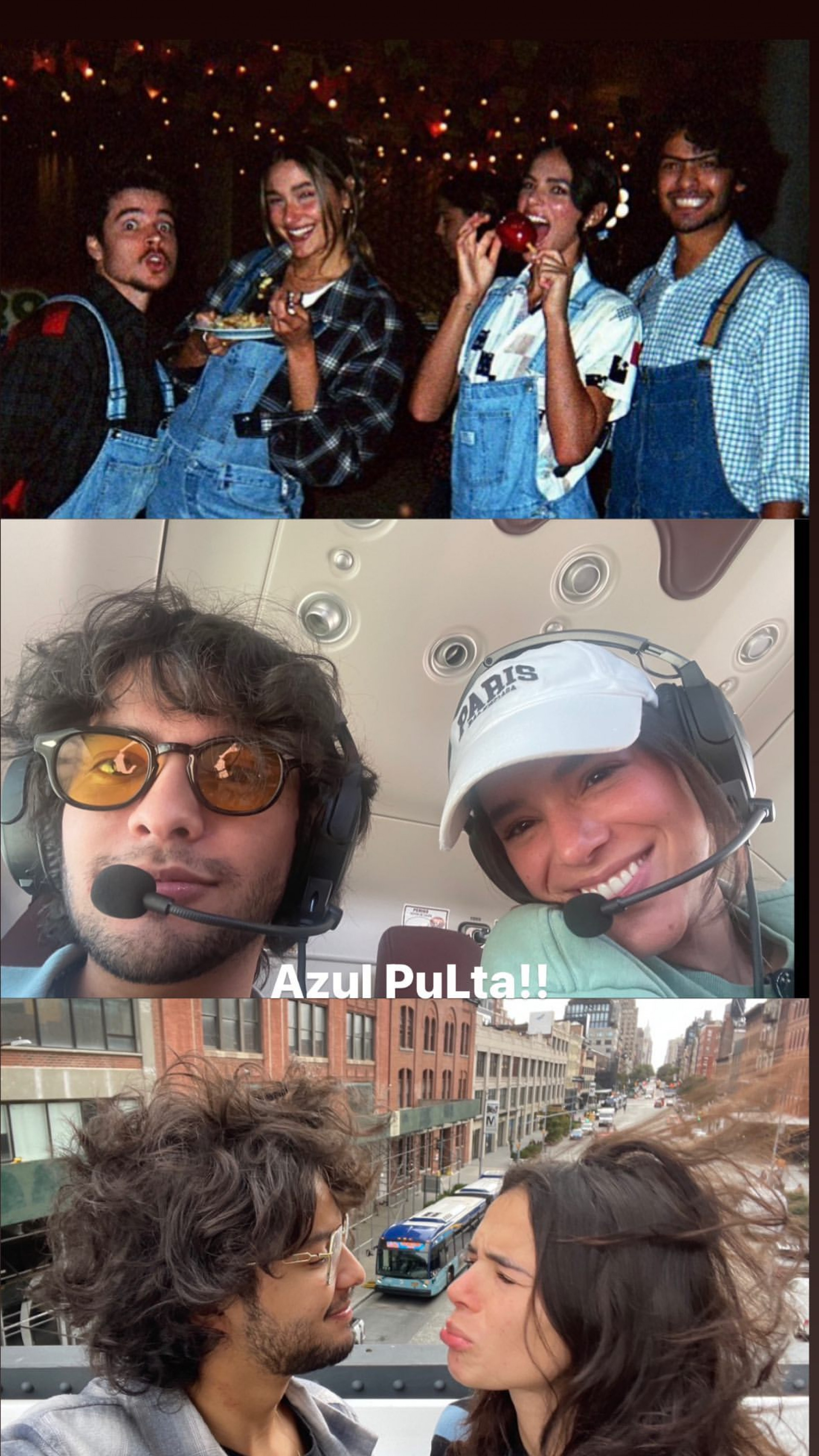 O ator Xolo Maridueña, de 'Besouro Azul', celebrou o aniversário de Bruna Marquezine nas redes sociais - Reprodução/Instagram