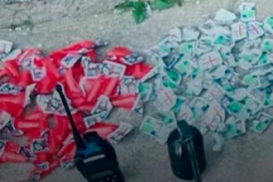 Traficante de drogas preso na comunidade do Gogó