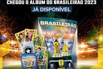 Panini lança álbum de figurinhas do Brasileirão 2023 