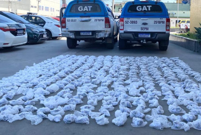 ‘Gerente’ do tráfico é preso com carga de drogas avaliada em R$ 180 mil em Cabo Frio
