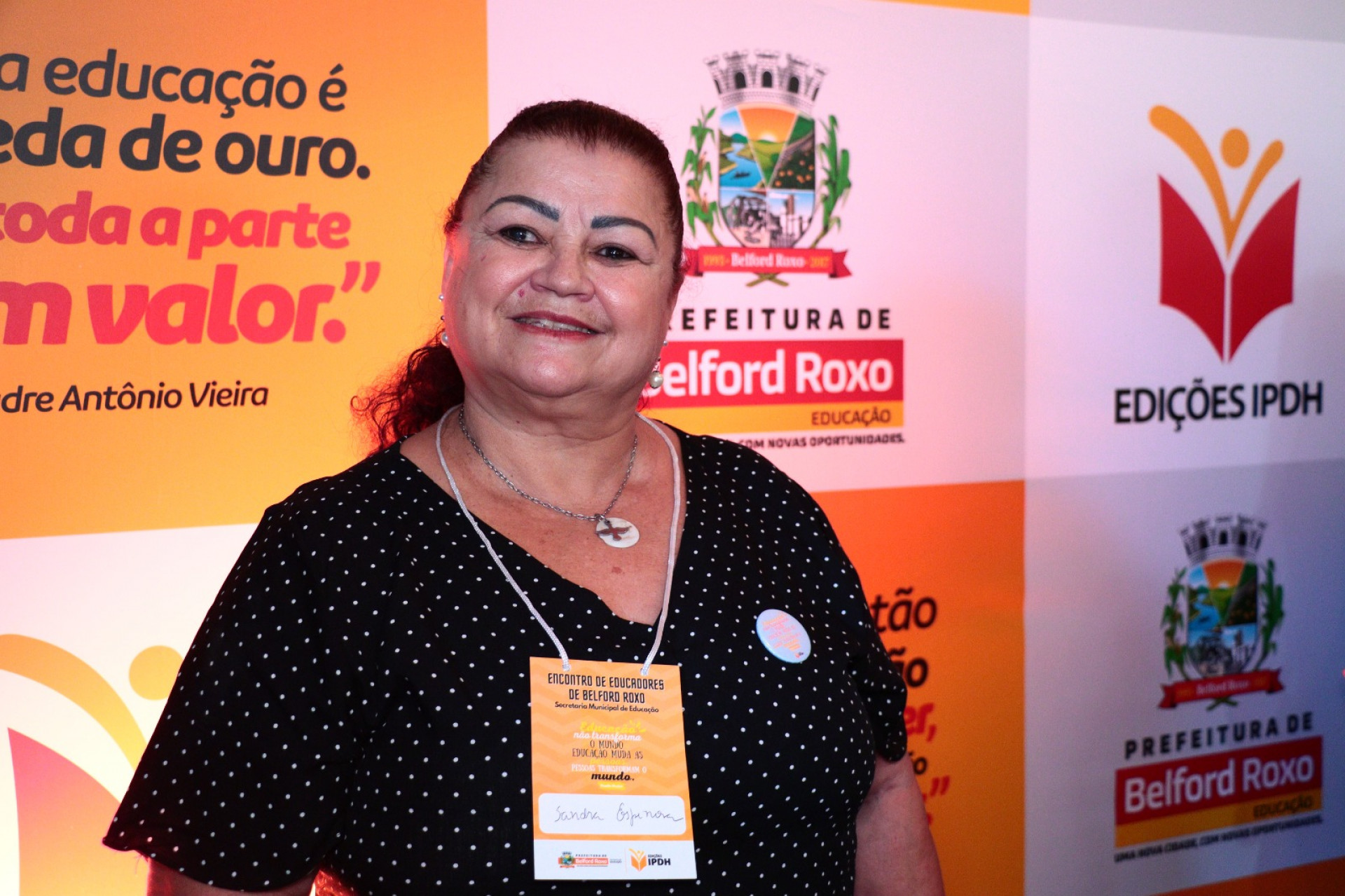 A secret&aacute;ria da escola municipal Jos&eacute; Ces&aacute;rio Pra&ccedil;a, Sandra Espinosa, revelou que a experi&ecirc;ncia foi proveitosa - Rafael Barreto / PMBR