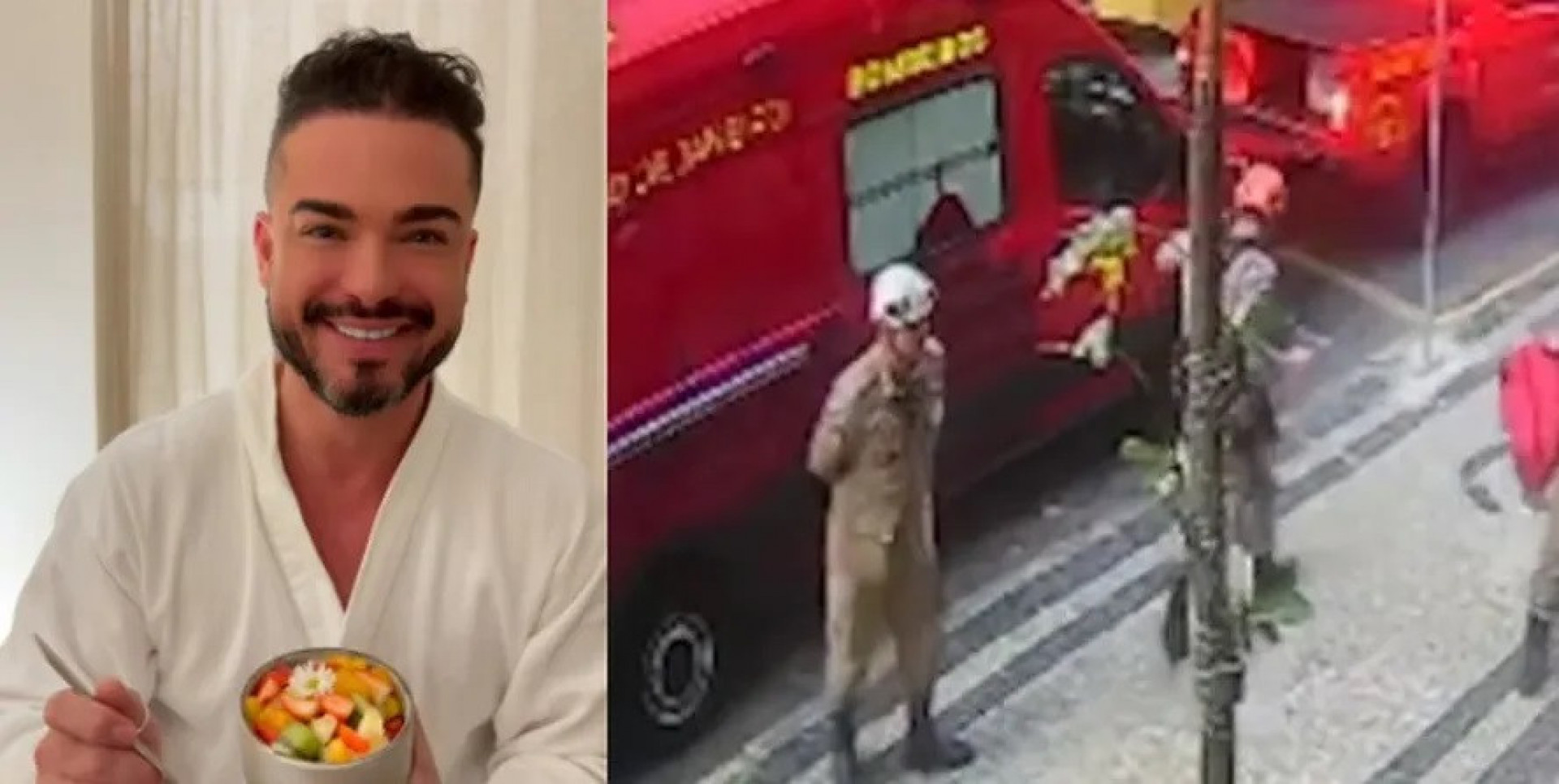 Ator Sidney Sampaio cai de janela de hotel, em Copacabana - Reprodução / Instagram