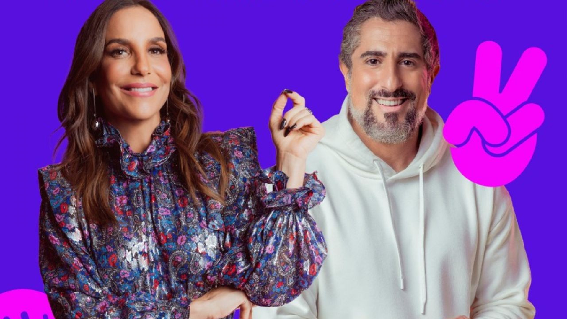 Ivete Sangalo e Marcos Mion são os anfitriões do 'Criança Esperança 2023' - Divulgação