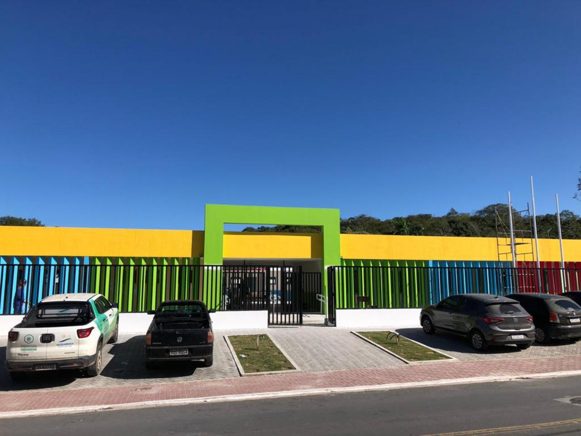 Prefeitura de Saquarema está finalizando as obras da nova creche do bairro Asfalto Velho - Divulgação/Prefeitura de Saquarema