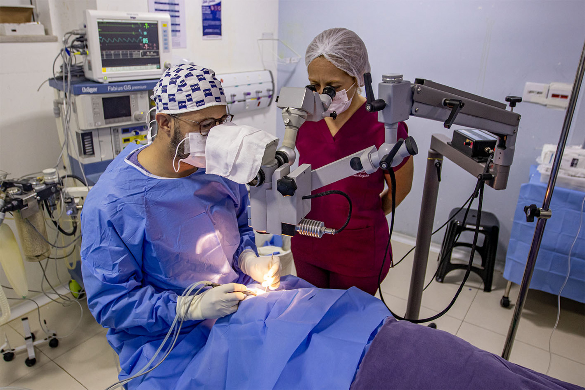 Proposta é realizar 40 cirurgias oftalmológicas de catarata por mês - Foto: Moisés Bruno