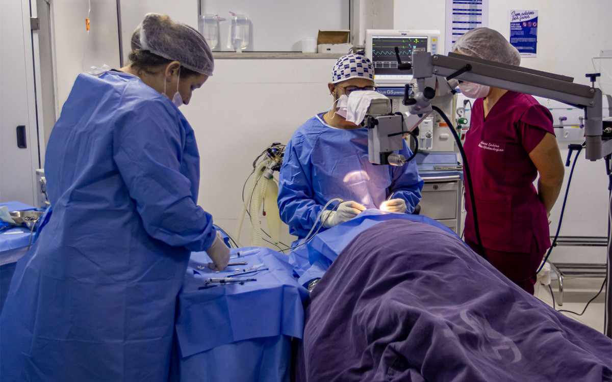 Proposta é realizar 40 cirurgias oftalmológicas de catarata por mês