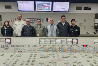 Angra 3: sala de controle é similar a da usina argentina