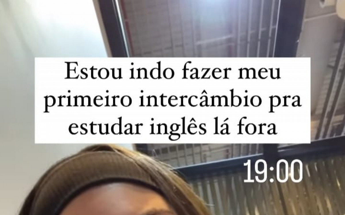 Gkay contou aos seguidores que far&aacute; interc&acirc;mbio em Los Angeles